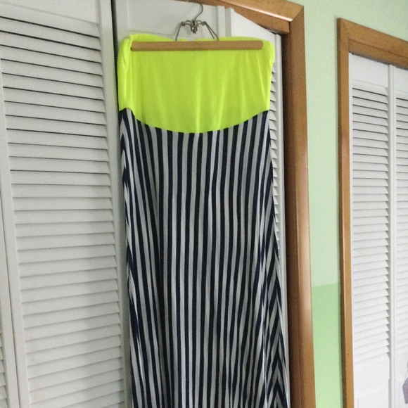 Navy Blue Maxi Dress - Picture 1 of 2
